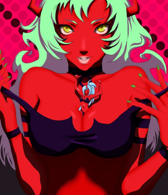kneesocks and scanty (panty & stocking with garterbelt and 1 more)