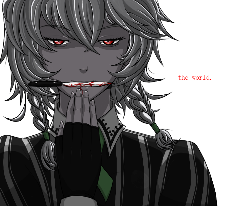 izayoi sakuya (touhou and 1 more) drawn by iron_p