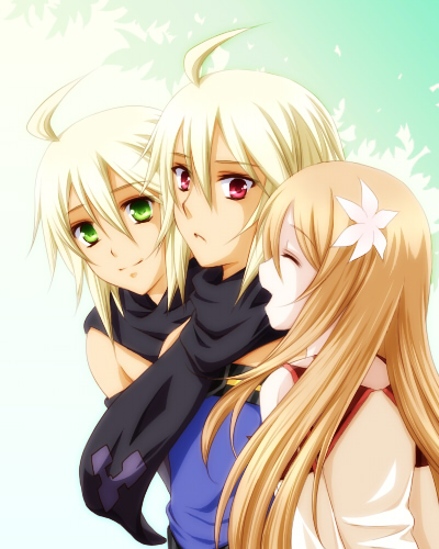 marta lualdi and emil castagnier (tales of and 2 more) drawn by kai_aki
