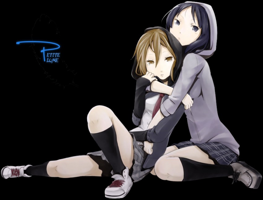akiyama mio and tainaka ritsu (k-on!) drawn by pectong