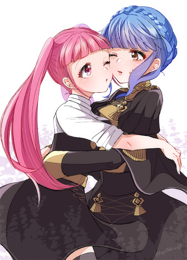 hilda valentine goneril and marianne von edmund (fire emblem and 1 more) drawn by yutohiroya