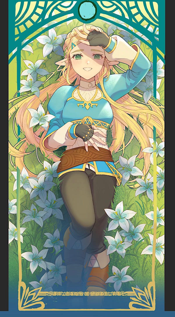 princess zelda (the legend of zelda and 1 more) drawn by rutiwa