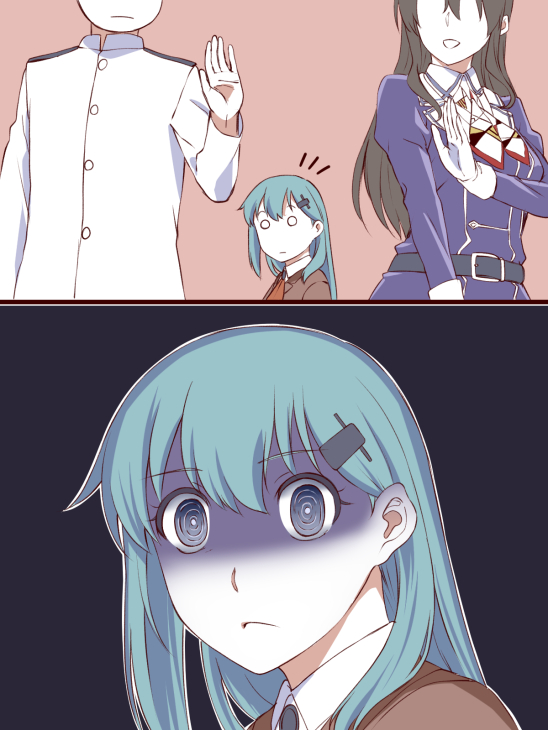 admiral, suzuya, ashigara, and ashigara kai ni (kantai collection) drawn by ishii_hisao