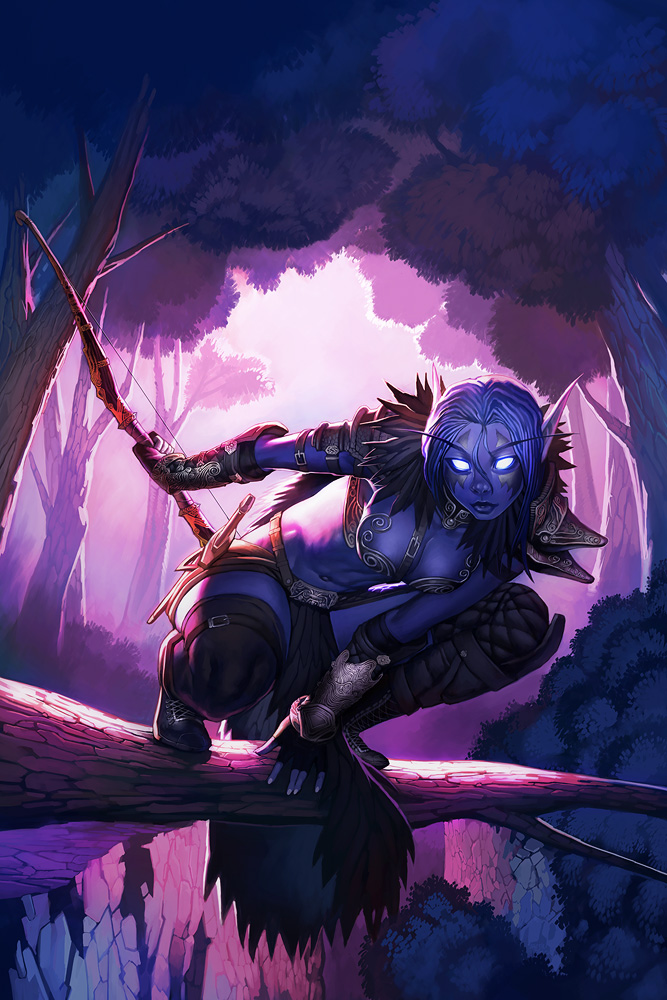 hunter (warcraft and 1 more) drawn by saejin_oh and udon_entertainment