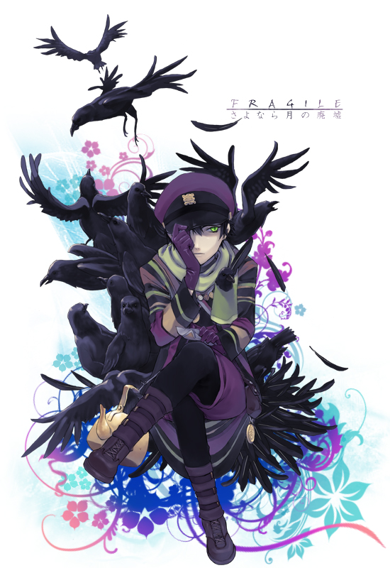 crow (fragile: sayonara tsuki no haikyo) drawn by natsuhiko