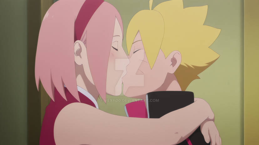 haruno sakura and uzumaki boruto (naruto and 2 more)