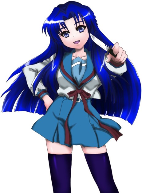 asakura ryoko (suzumiya haruhi no yuuutsu) drawn by ruppa