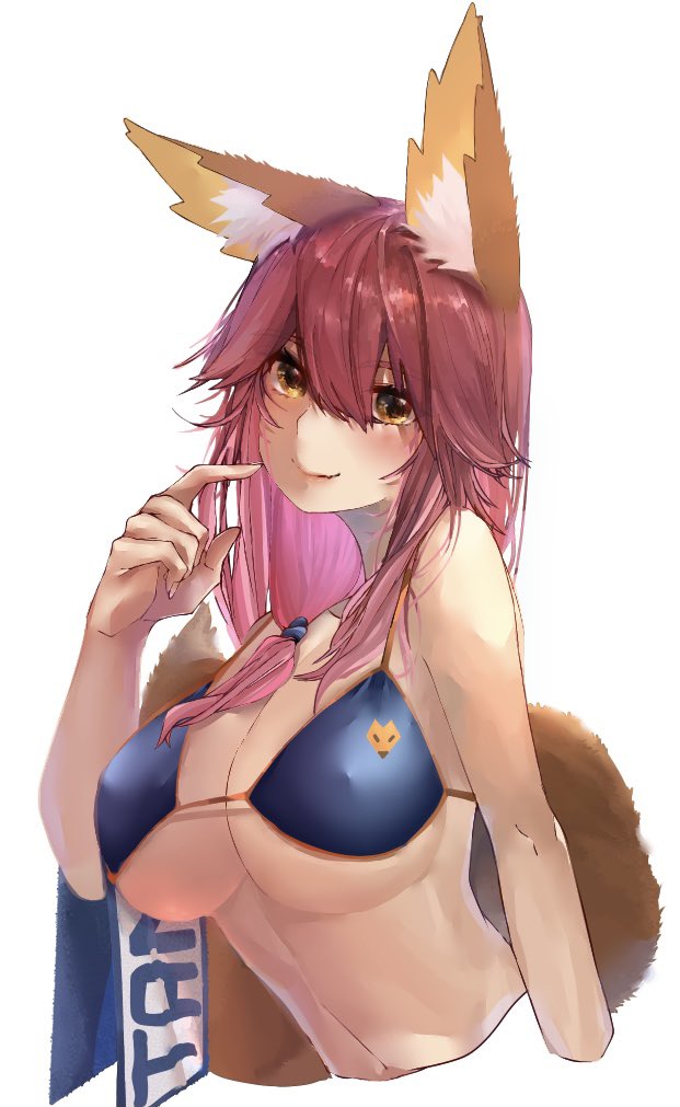 tamamo and tamamo no mae (fate and 3 more) drawn by anmochi_mochi