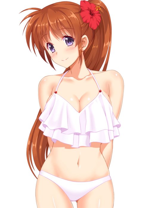 takamachi nanoha (lyrical nanoha and 1 more) drawn by shinki_(shinki59)