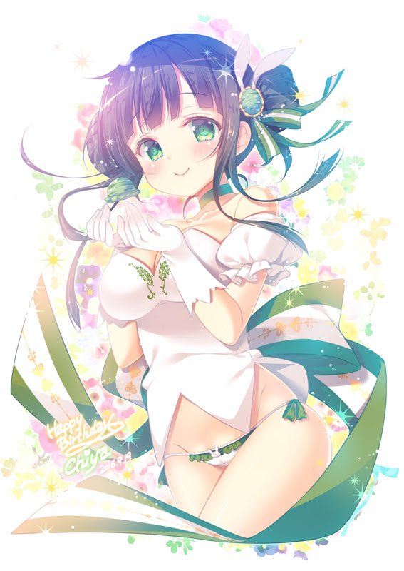 ujimatsu chiya (gochuumon wa usagi desu ka?) drawn by mitsumomo_mamu