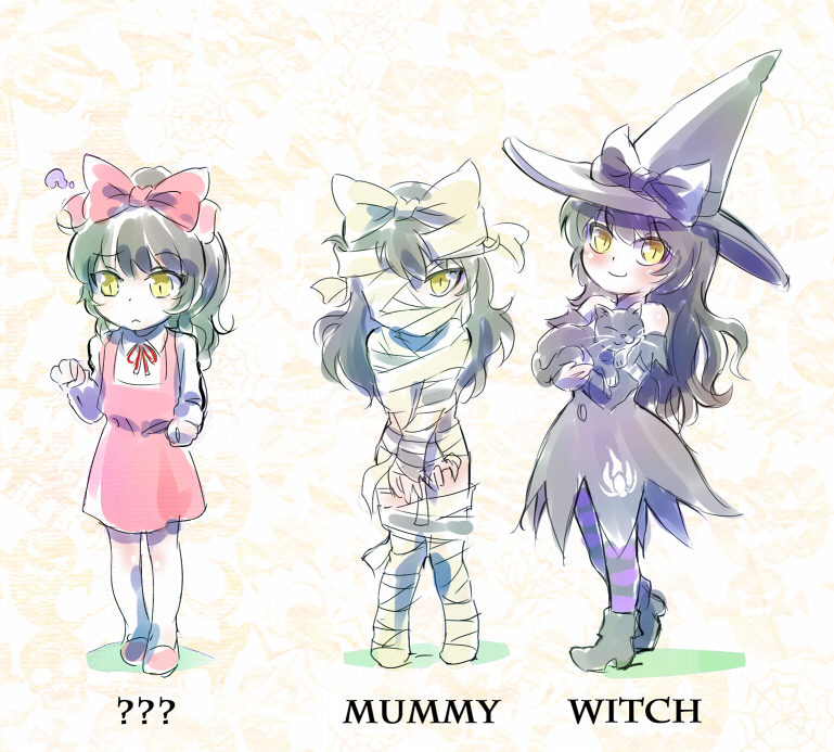 blake belladonna and nekomusume (rwby and 1 more) drawn by iesupa
