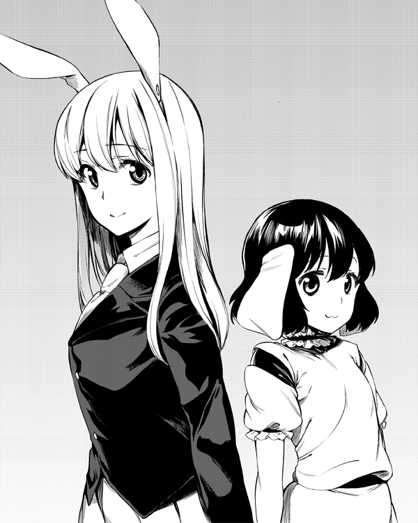 reisen udongein inaba and inaba tewi (touhou) drawn by ayasugi_tsubaki