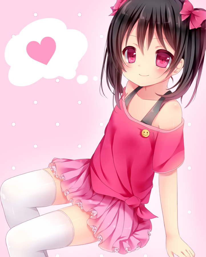 yazawa nico (love live! and 1 more) drawn by amashiro_natsuki
