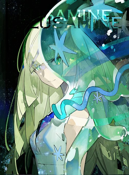 lusamine and nihilego (pokemon and 1 more) drawn by starshadowmagician