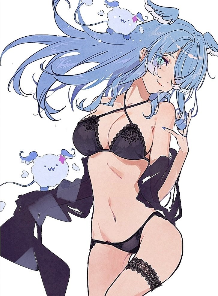 elira pendora and famelira (nijisanji and 1 more) drawn by kistina