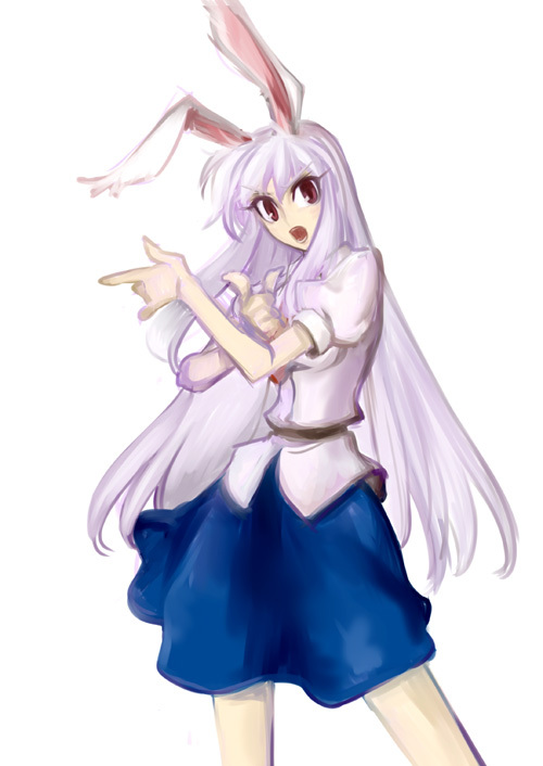 reisen udongein inaba (touhou and 1 more) drawn by nagihito