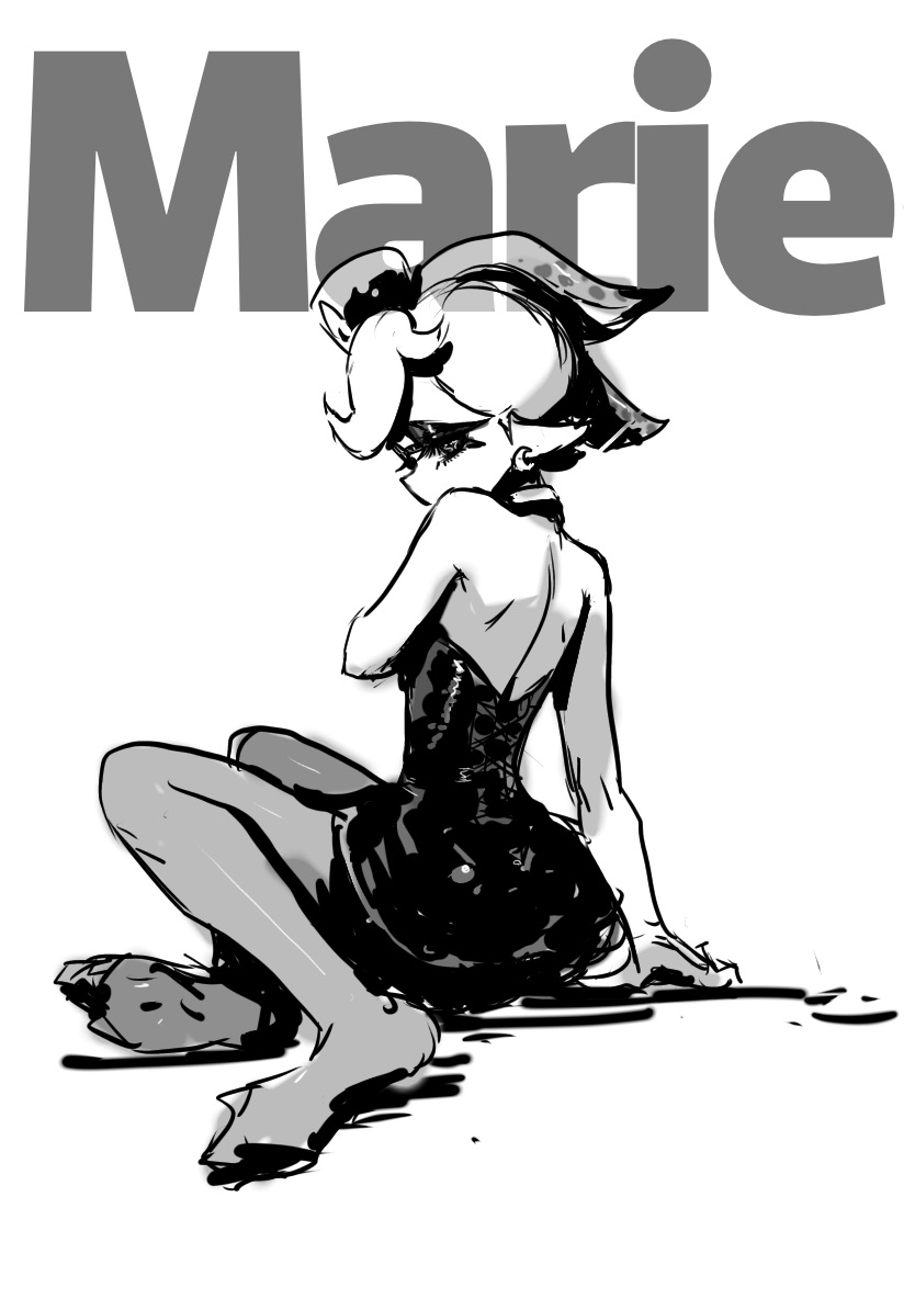 marie (splatoon and 1 more) drawn by koharu2.5