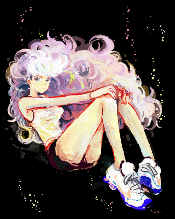 uruma ran (ran to haiiro no sekai) drawn by den