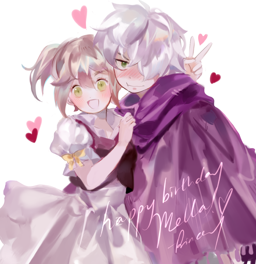 therion and tressa colzione (octopath traveler and 1 more) drawn by aubz
