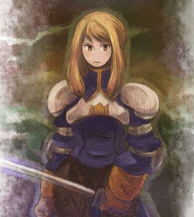 agrias oaks (final fantasy and 1 more) drawn by moromiso_(miara427)