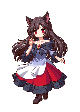 imaizumi kagerou (touhou and 1 more) drawn by kumio and youzikk
