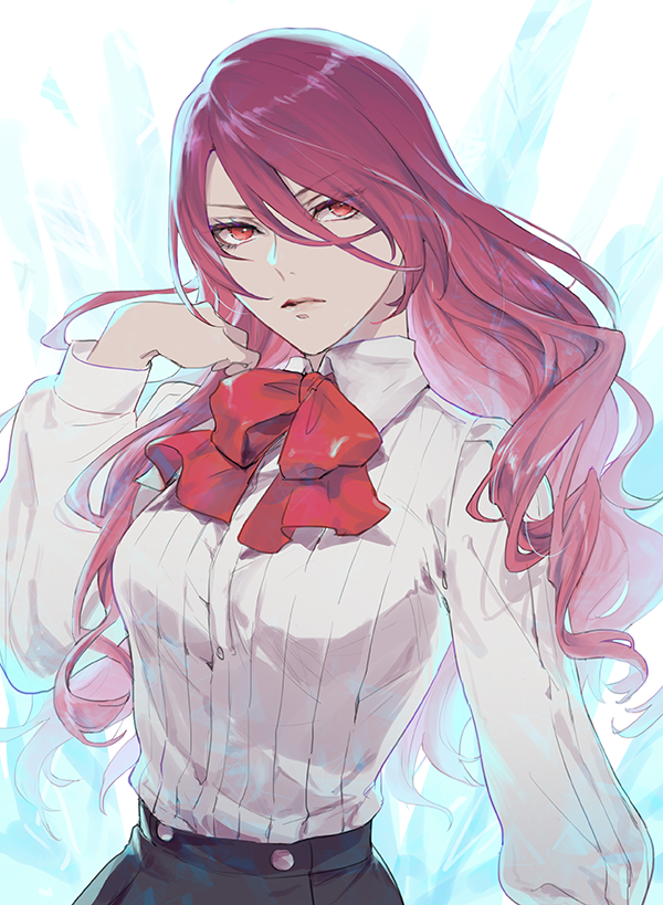 kirijou mitsuru (persona and 1 more) drawn by isa_(peien516)