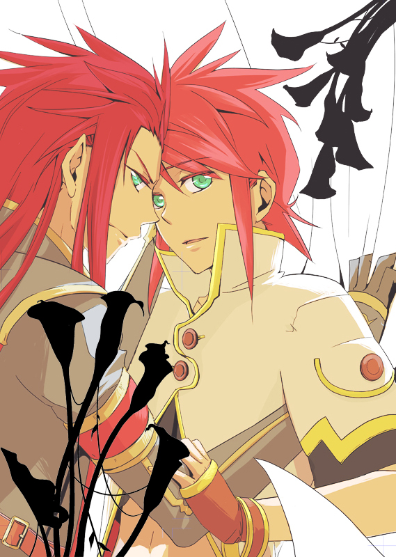 luke fon fabre and asch (tales of and 1 more) drawn by 710_(artist)