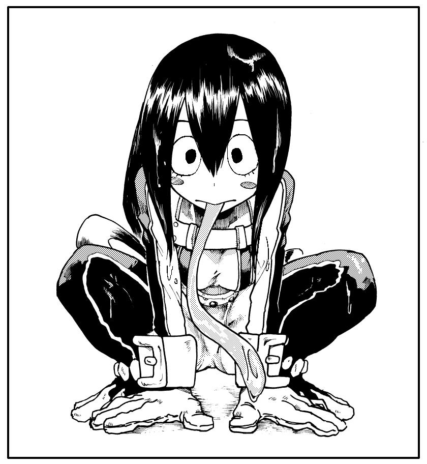 asui tsuyu (boku no hero academia) drawn by kotoyama