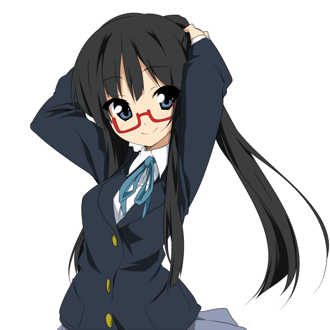 akiyama mio and manabe nodoka (k-on!) drawn by takeya_yuuki