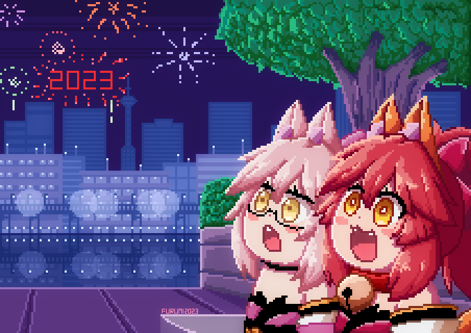 tamamo, tamamo cat, and koyanskaya (fate and 1 more) drawn by keita_naruzawa