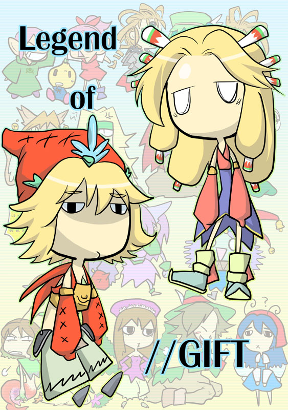 imu, toto, sierra, lisa, bud, and 9 more (seiken densetsu and 2 more) drawn by akuta_(shirokuma_pastel)