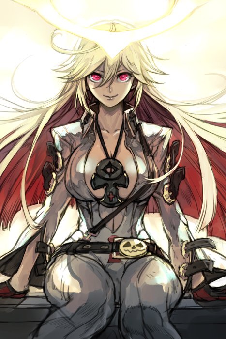 jack-o' valentine (guilty gear and 1 more) drawn by hungry_clicker