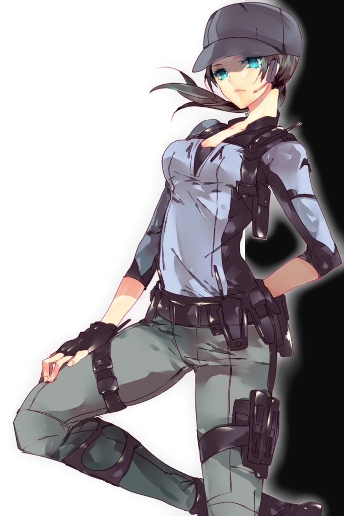 jill valentine (resident evil and 1 more) drawn by ihonhon