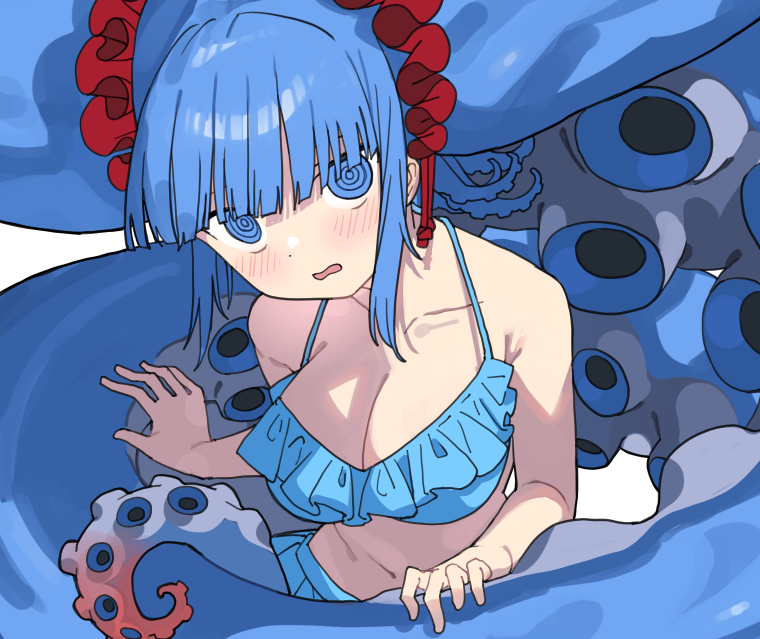 mizudako-chan (original and 1 more) drawn by megame_(okbnkn)