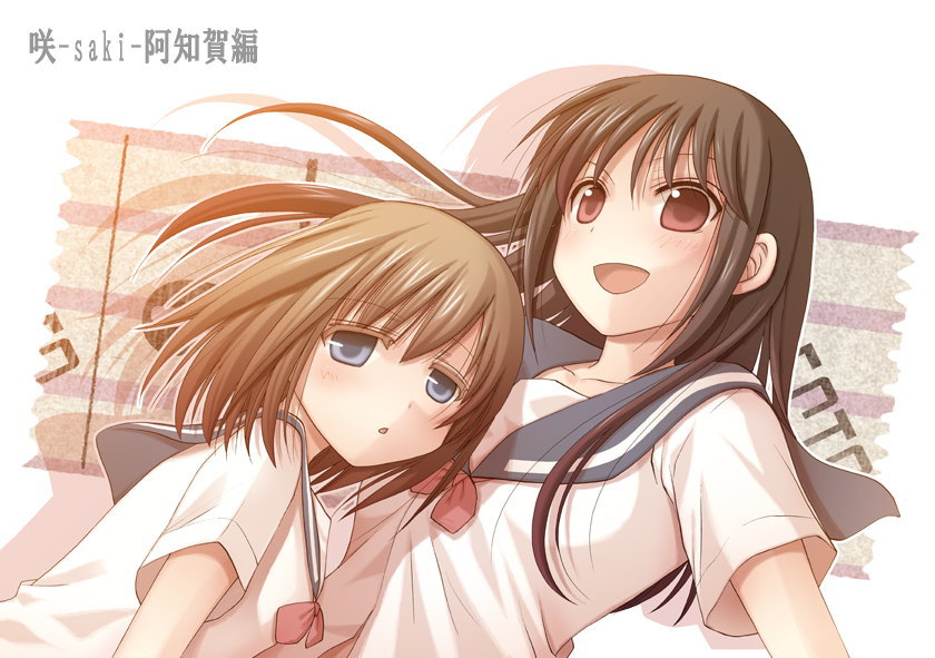 onjouji toki and shimizudani ryuuka (saki and 1 more) drawn by igarashi_aguri
