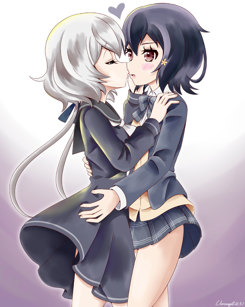 konno junko and mizuno ai (zombie land saga) drawn by variangel