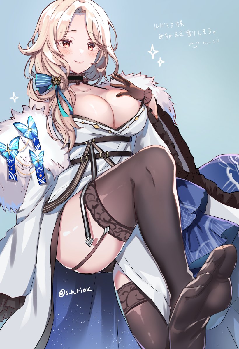ludmilla (goddess of victory: nikke) drawn by s_h_riek