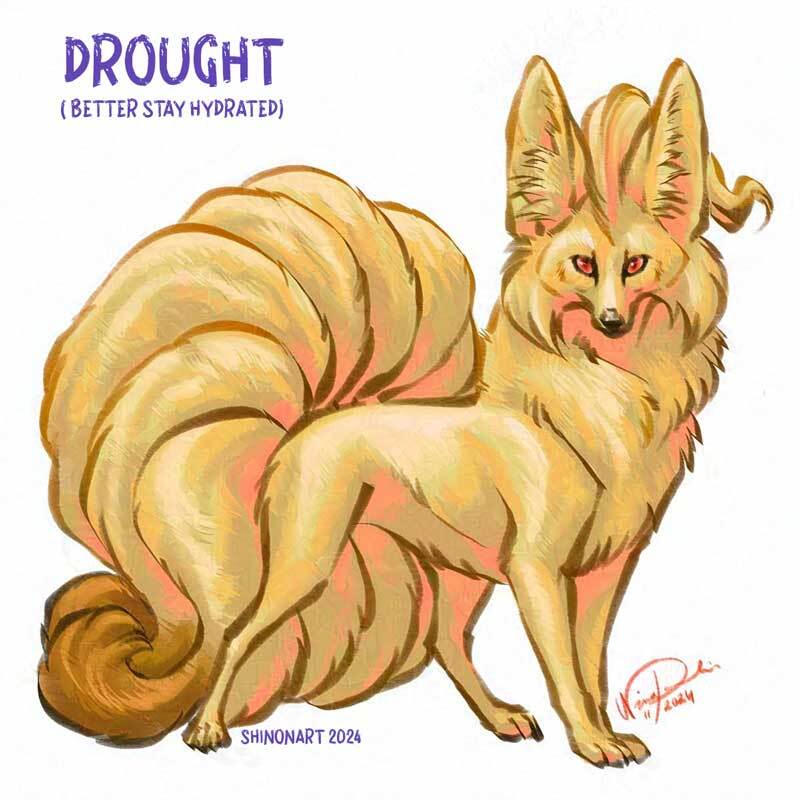 ninetales (pokemon) drawn by shadeofshinon