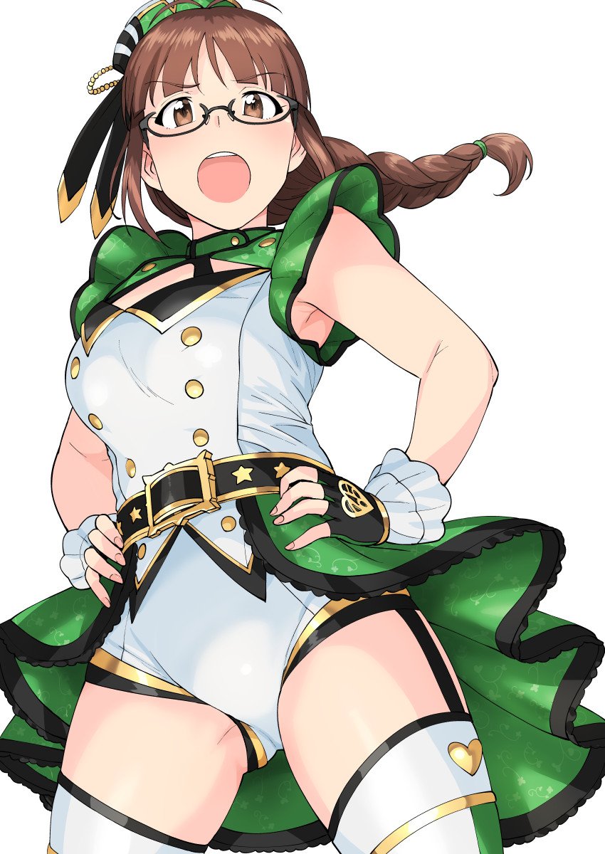 akizuki ritsuko (idolmaster and 3 more) drawn by tsurui
