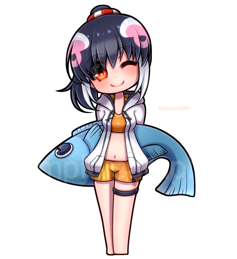 african penguin (kemono friends and 1 more) drawn by hikarikmy