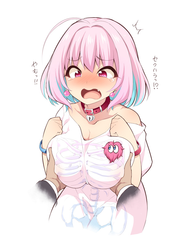 yumemi riamu (idolmaster and 1 more) drawn by uccow