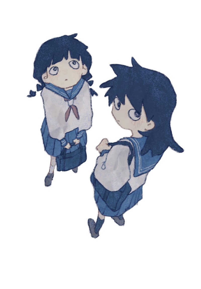 kageyama shigeo and kageyama ritsu (mob psycho 100) drawn by wmq4k