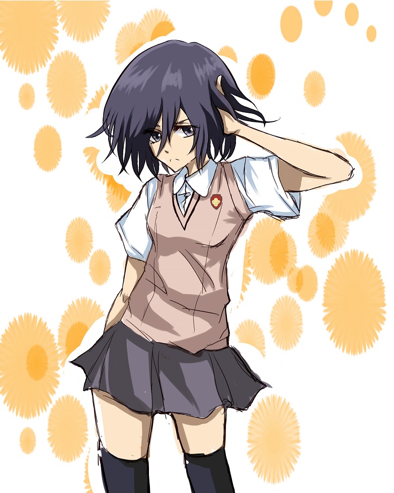 misaka mikoto and mikasa ackerman (toaru majutsu no index and 2 more) drawn by kosei_ginshari
