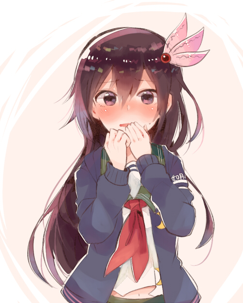 kisaragi and kisaragi kai ni (kantai collection) drawn by itomugi-kun