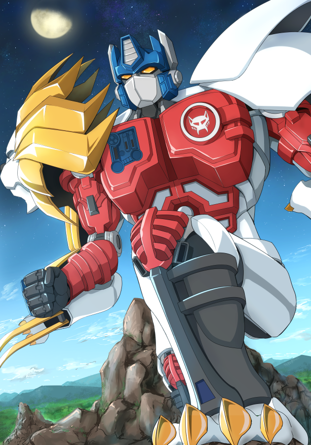 lio convoy (transformers and 2 more) drawn by mamiya_myanmar
