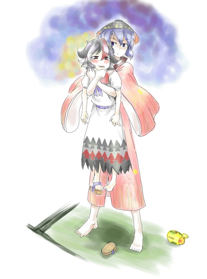 kijin seija and sukuna shinmyoumaru (touhou) drawn by cink-knic