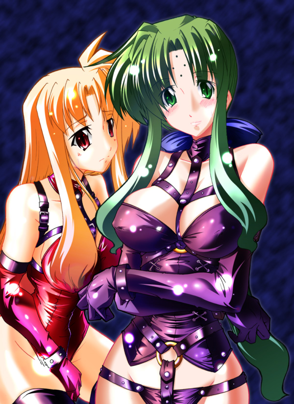 fate testarossa and lindy harlaown (lyrical nanoha and 3 more) drawn by 45acp