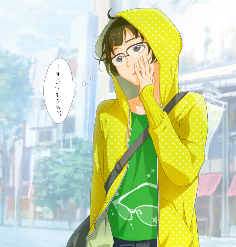 akizuki ryo (idolmaster and 1 more) drawn by yachiwo