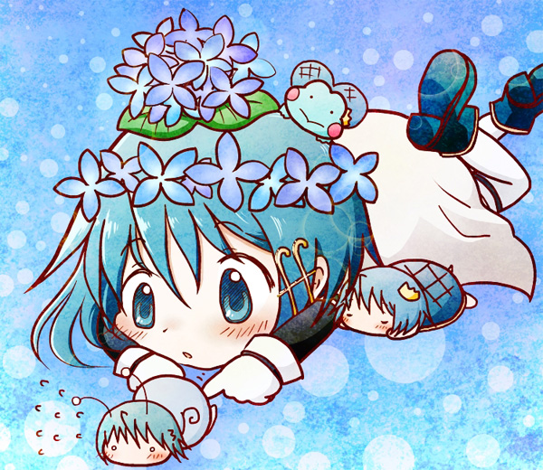 miki sayaka (mahou shoujo madoka magica and 1 more) drawn by ohagi
