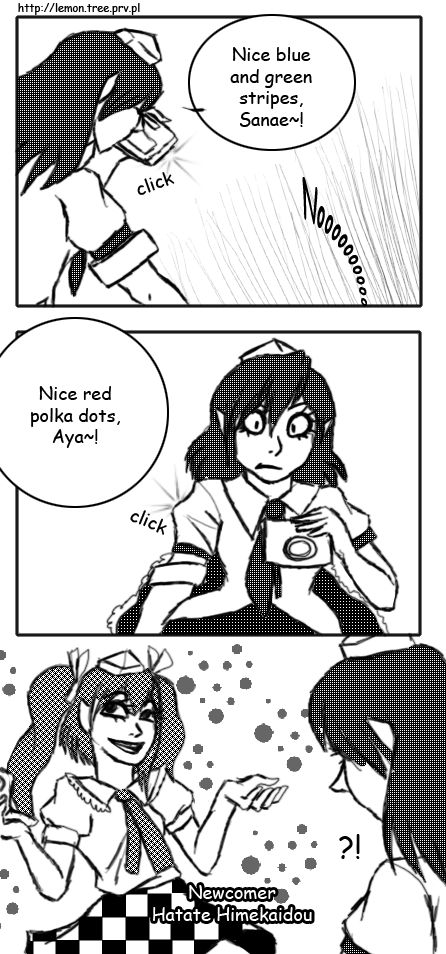 shameimaru aya and himekaidou hatate (touhou and 1 more) drawn by wondercrow